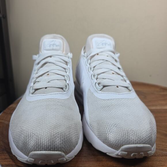 Nike Air Max Zero Essentials Triple White Mens Size 9 Low Top Shoes 876070-100 - Picture 3 of 10